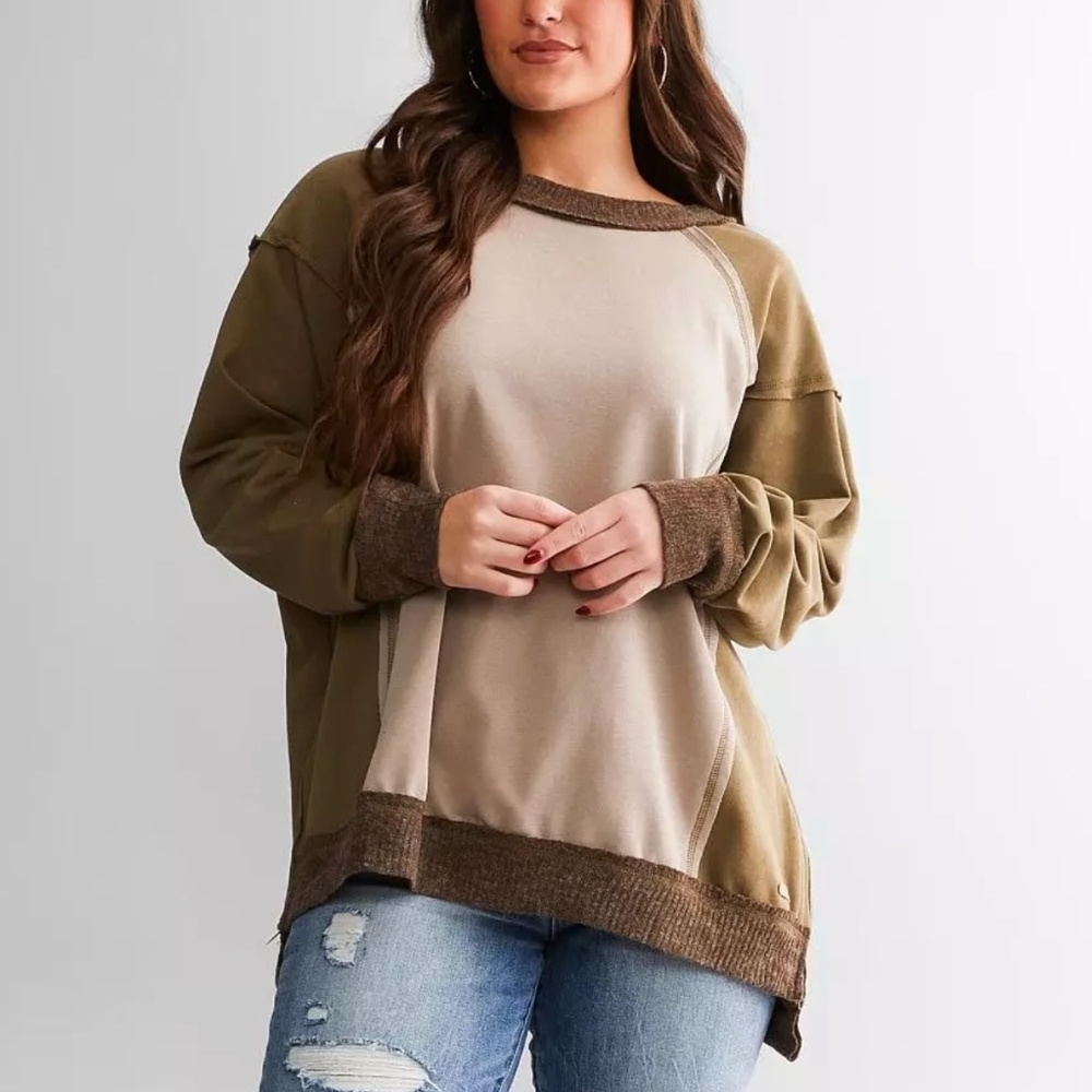 BKE Pieced Pullover